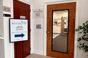 Seashore Pediatric Therapy Center Linwood NJ check in foyer